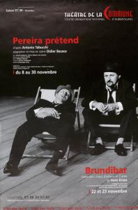 Pereira prétend - affiche