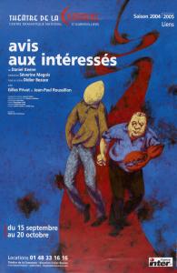 Avis aux intéressés - affiche