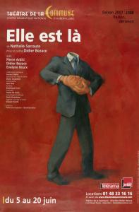 Elle est là - affiche Elle est là - affiche