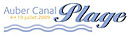 auber canal plage logo
